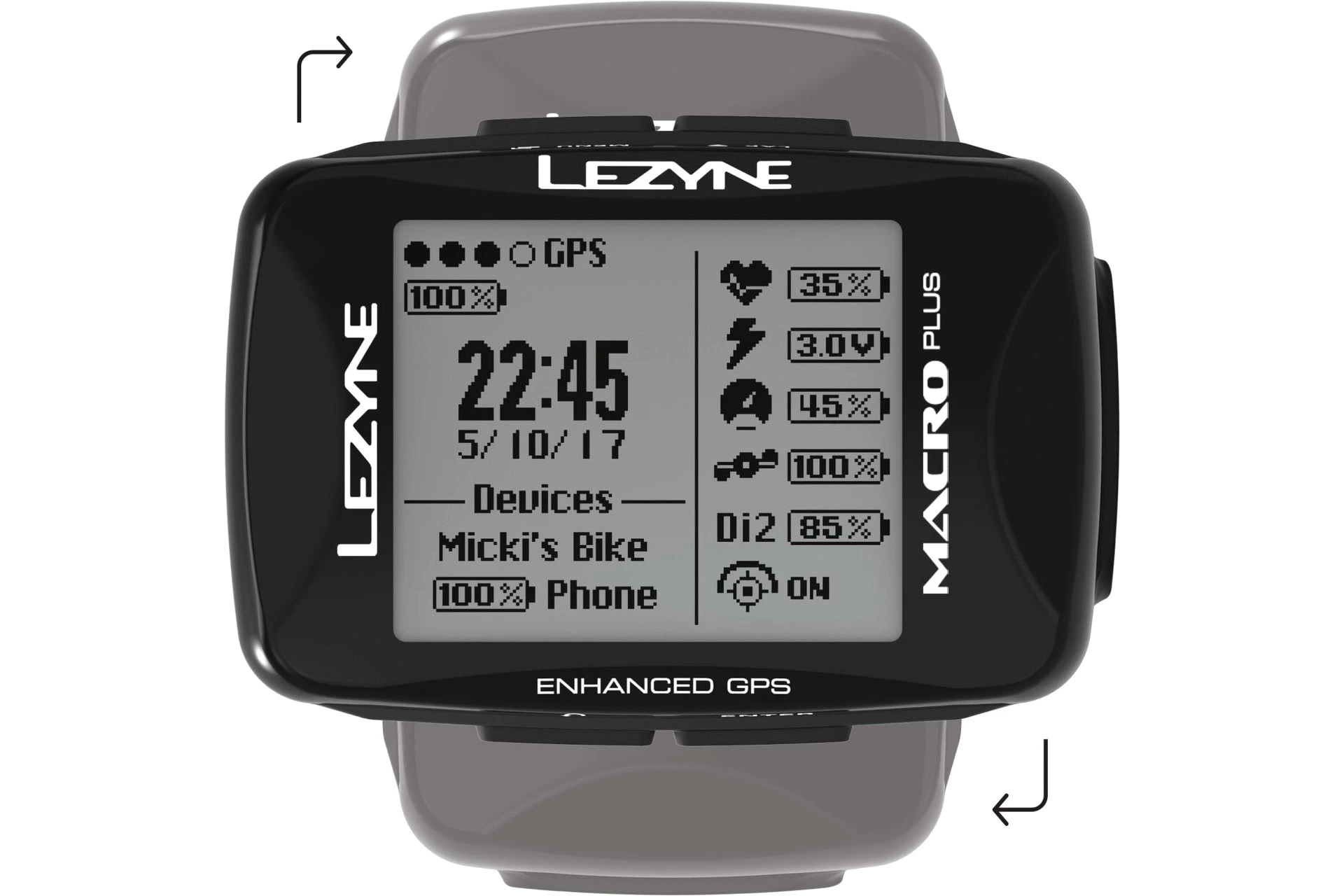 Lezyne Macro Plus GPS Computer